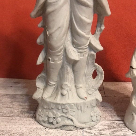 CARL SCHNEIDER GERMAN PORCELAIN BISQUE FIGURINES 1800’s - Picture 3 of 11